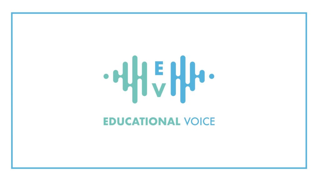 educational voice logo